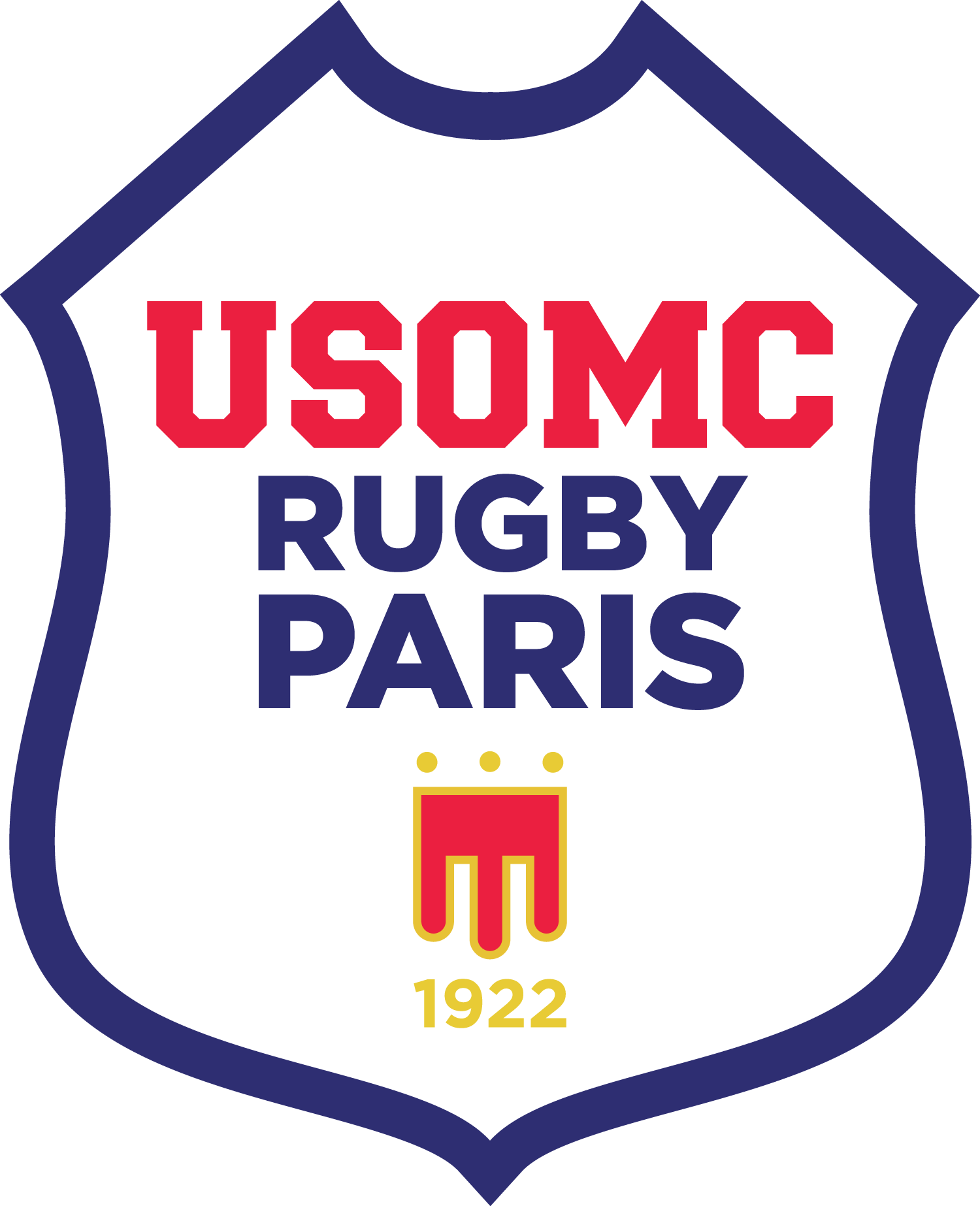 Blason USOMC Rugby Paris